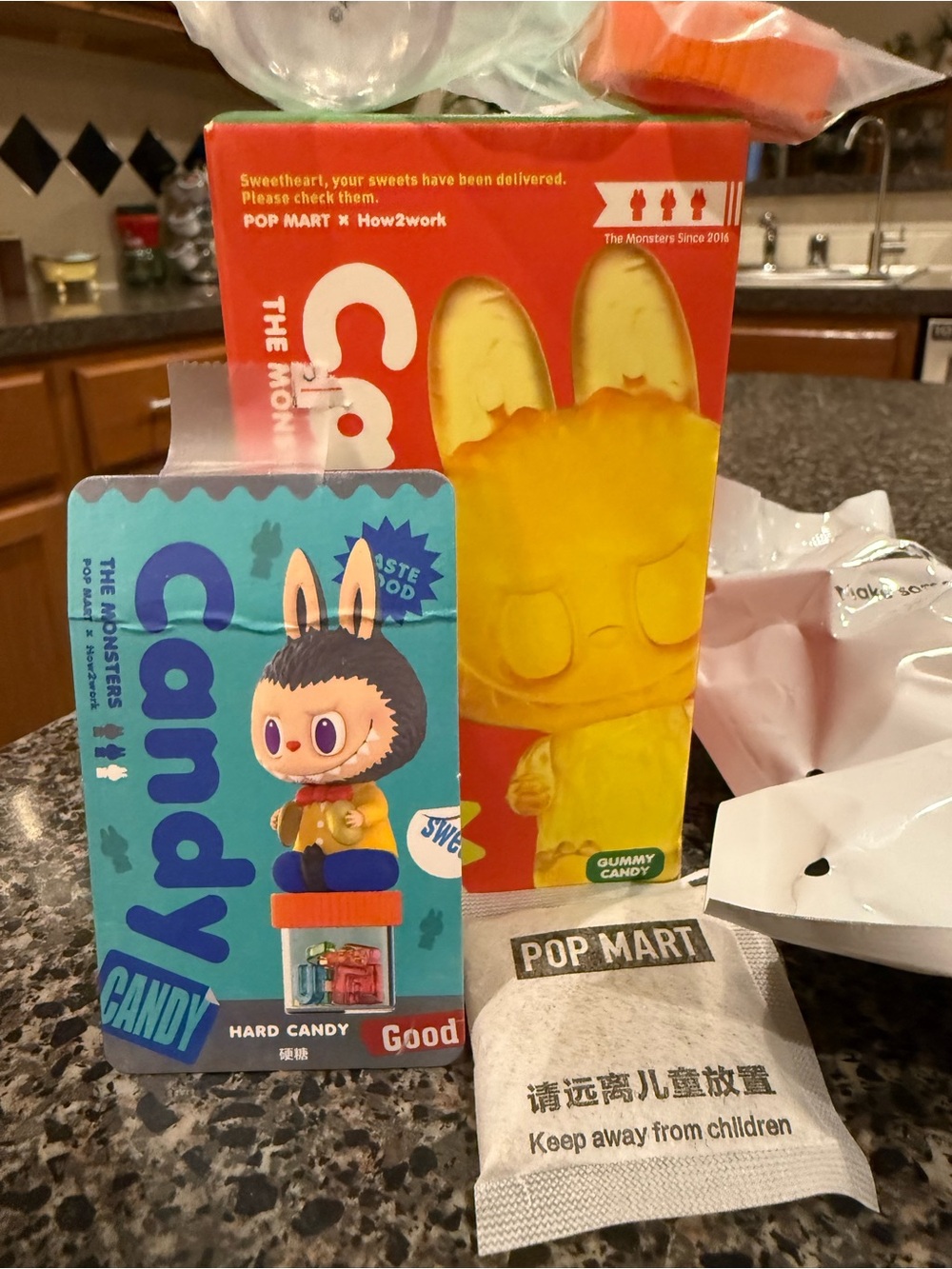 Popmart The Monsters Candy Series Hard Candy Rare and Discontinued